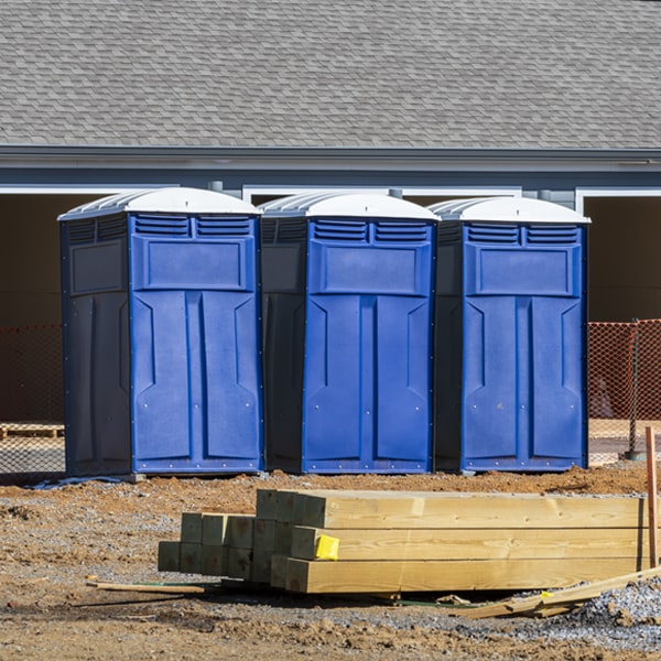 how many porta potties should i rent for my event in White Plains AL